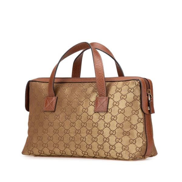 Pre-owned Gucci GG Lurex Handbag Gold