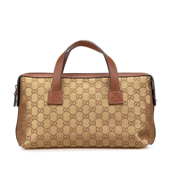 Pre-owned Gucci GG Lurex Handbag Gold