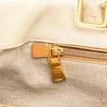 Pikkukuva 9 / 10: Pre-owned Prada Denim Canapa Logo Satchel Brown