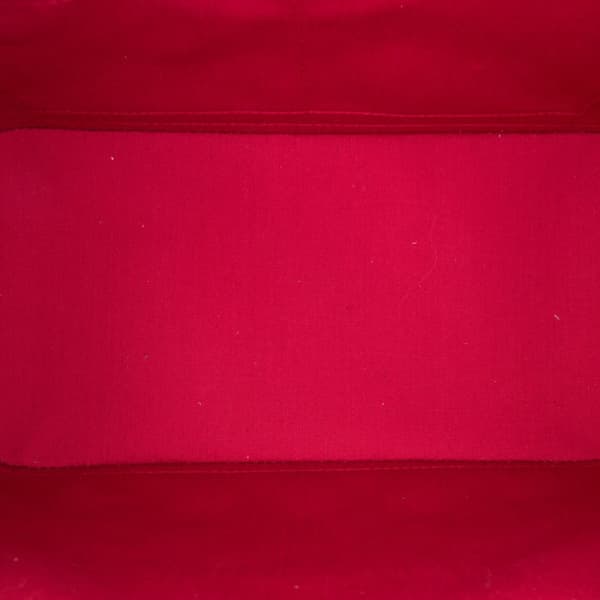 Pre-owned Louis Vuitton Monogram Vernis Alma PM Red
