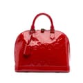Pikkukuva 1 / 10: Pre-owned Louis Vuitton Monogram Vernis Alma PM Red