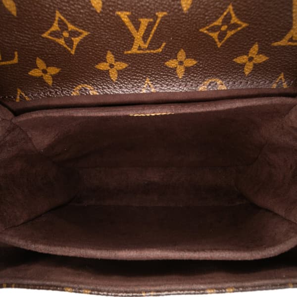 Pre-owned Louis Vuitton Monogram Pochette Metis Brown