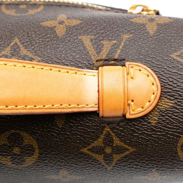 Pre-owned Louis Vuitton Monogram Pochette Metis Brown