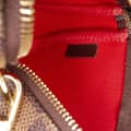 Miniatyrbild 5 av 10: Pre-owned Louis Vuitton Damier Ebene Mini Pochette Accessoires Brown