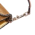 Pikkukuva 7 / 10: Pre-owned Valentino Small Swarovski Crystal Embroidered Vlogo Loco Satchel Gold