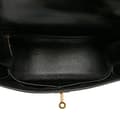 Miniatyrbild 4 av 10: Pre-owned Hermès Box Calf Kelly Sellier 32 Black