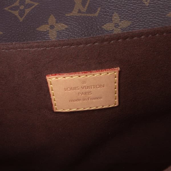 Pre-owned Louis Vuitton Monogram Pochette Metis Brown