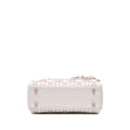 Miniatyrbillede 3 af 10: Pre-owned Dior Small Lambskin Cannage Lucky Star Studded Lady Dior White
