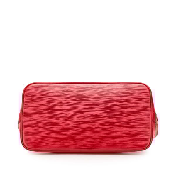 Pre-owned Louis Vuitton Epi Alma PM Red