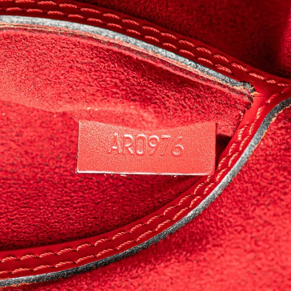Pre-owned Louis Vuitton Epi Alma PM Red