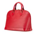 Miniatyrbillede 2 af 10: Pre-owned Louis Vuitton Epi Alma PM Red