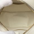 Miniatyrbild 4 av 10: Pre-owned Chanel Lambskin 19 Round Clutch with Chain White