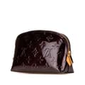 Miniatyrbilde 2 av 10: Pre-owned Louis Vuitton Monogram Vernis Cosmetic Pouch Purple