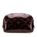 Miniatyrbilde 1 av 10: Pre-owned Louis Vuitton Monogram Vernis Cosmetic Pouch Purple