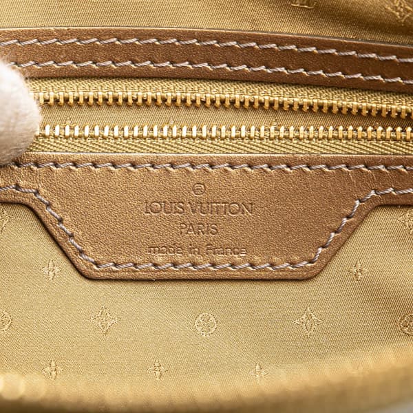 Pre-owned Louis Vuitton Suhali Lockit PM Brown