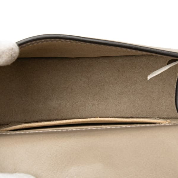 Pre-owned Chloé Small Leather Nile Bracelet Satchel Brown