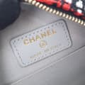 Pikkukuva 6 / 10: Pre-owned Chanel Tweed 19 Round Clutch with Chain Red