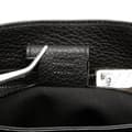 Miniatyrbild 7 av 10: Pre-owned Gucci Small Calfskin Bamboo Shopper Satchel Black
