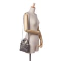 Miniatyrbillede 10 af 10: Pre-owned Dior Mini Satin Cannage Strass Crystal Embellished Lady Dior Gray