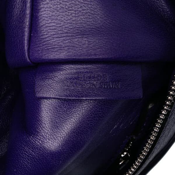 Pre-owned LOEWE Soft Grained Calfskin Amazona 28 Purple