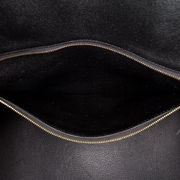 Pre-owned Hermès Togo Birkin Retourne 35 Black