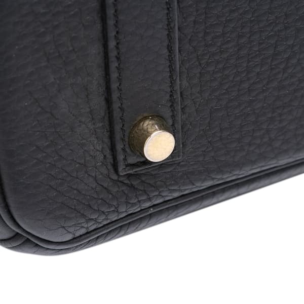 Pre-owned Hermès Togo Birkin Retourne 35 Black