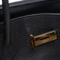 Miniatyrbild 10 av 10: Pre-owned Hermès Togo Birkin Retourne 35 Black