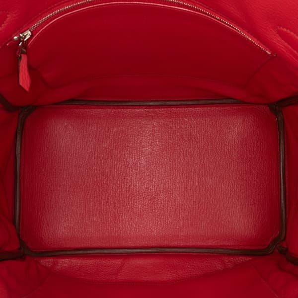 Pre-owned Hermès Togo Birkin Retourne 35 Pink