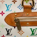 Miniatyrbillede 8 af 10: Pre-owned Louis Vuitton Monogram Multicolore Rita White