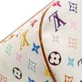 Miniatyrbillede 9 af 10: Pre-owned Louis Vuitton Monogram Multicolore Rita White
