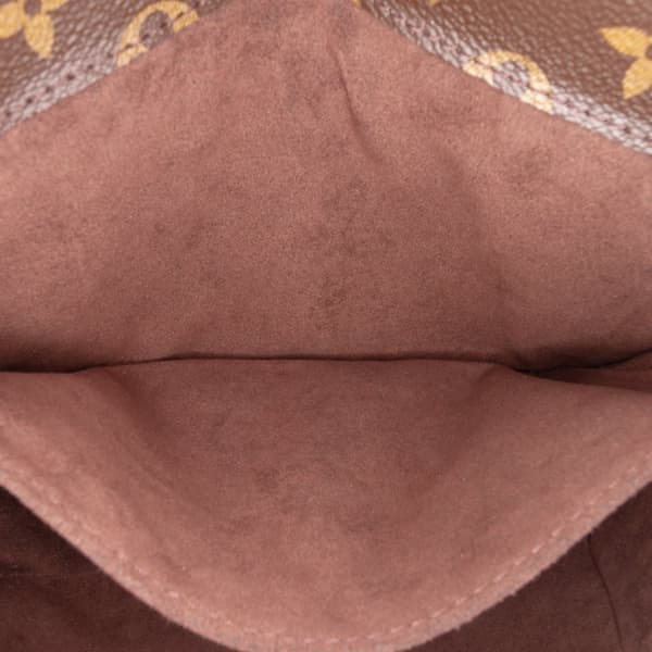 Pre-owned Louis Vuitton Monogram Pochette Metis Brown