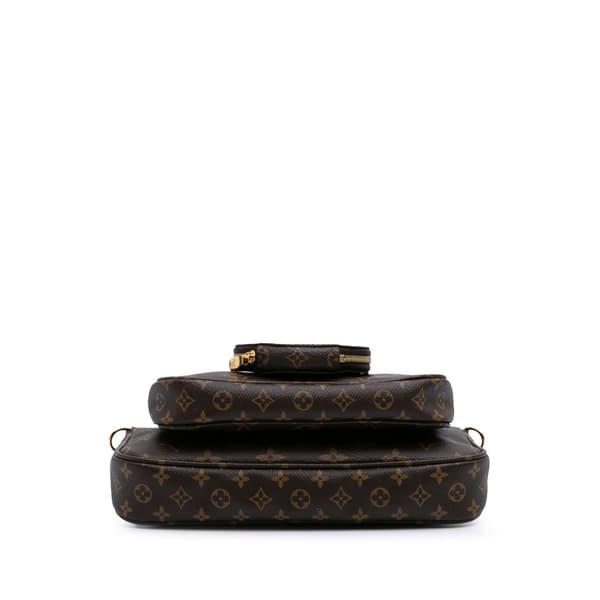 Pre-owned Louis Vuitton Monogram Multi Pochette Accessoires Brown