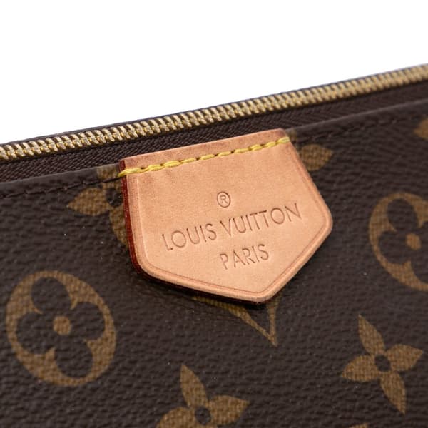 Pre-owned Louis Vuitton Monogram Multi Pochette Accessoires Brown