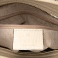Miniatyrbild 5 av 10: Pre-owned Gucci Small GG Canvas Bree Satchel Brown