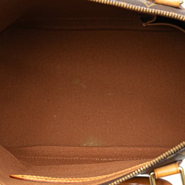 Pre-owned Louis Vuitton Monogram Alma PM Brown