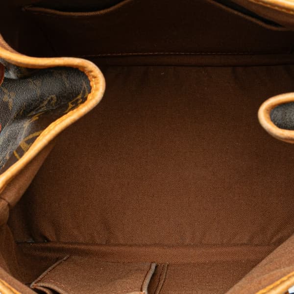 Pre-owned Louis Vuitton Monogram Batignolles Vertical PM Brown