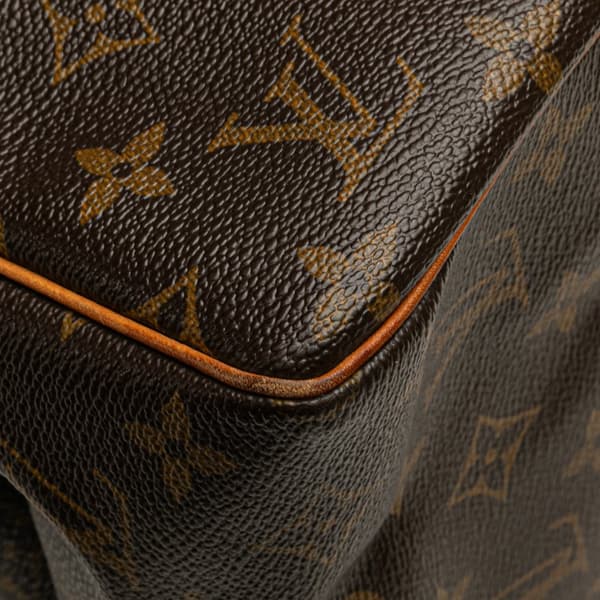 Pre-owned Louis Vuitton Monogram Batignolles Vertical PM Brown