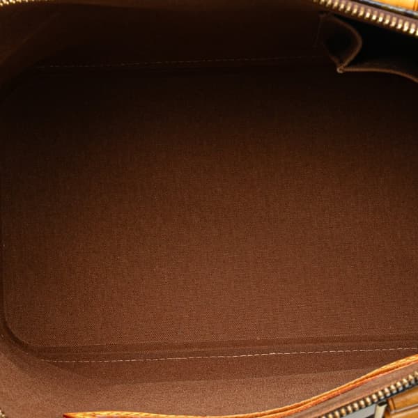 Pre-owned Louis Vuitton Monogram Alma PM Brown