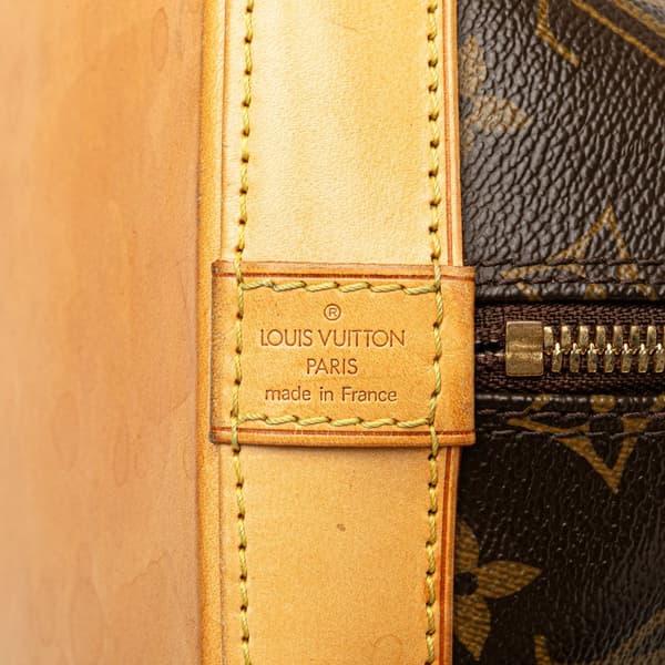 Pre-owned Louis Vuitton Monogram Alma PM Brown