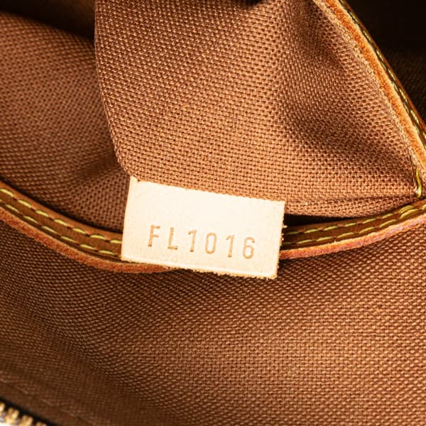 Pre-owned Louis Vuitton Monogram Alma PM Brown