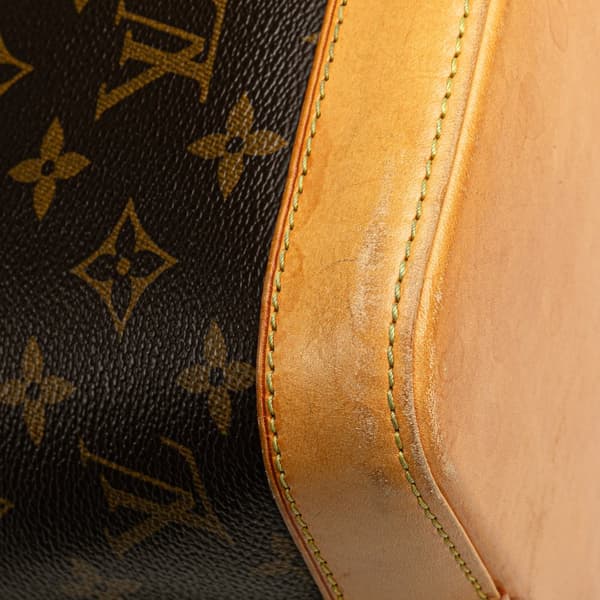 Pre-owned Louis Vuitton Monogram Alma PM Brown