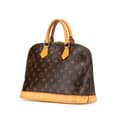 Miniatyrbillede 2 af 10: Pre-owned Louis Vuitton Monogram Alma PM Brown