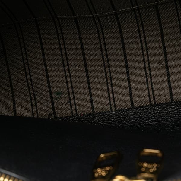 Pre-owned Louis Vuitton Monogram Empreinte Montaigne MM Black