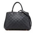 Miniatyrbilde 1 av 10: Pre-owned Louis Vuitton Monogram Empreinte Montaigne MM Black