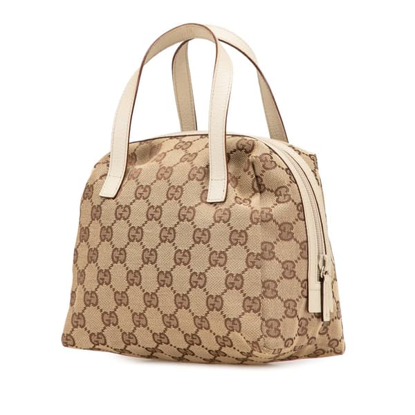 Pre-owned Gucci GG Canvas Handbag Brown