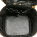 Miniatyrbilde 4 av 10: Pre-owned Chanel CC Caviar Vanity Case Black