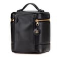 Miniatyrbilde 2 av 10: Pre-owned Chanel CC Caviar Vanity Case Black
