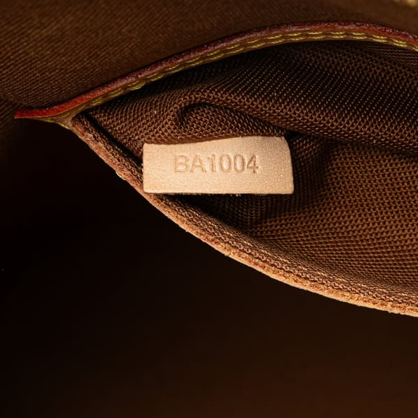 Pre-owned Louis Vuitton Monogram Alma PM Brown