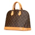 Miniatyrbilde 2 av 10: Pre-owned Louis Vuitton Monogram Alma PM Brown