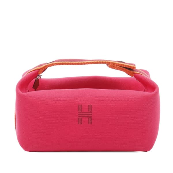 Pre-owned Hermès Small Canvas Bride A Brac Pink